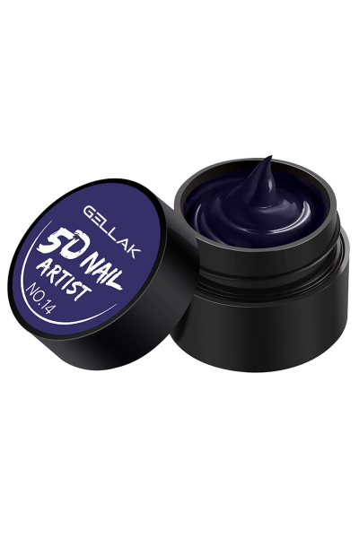 GELLAK 5D Nail Art Tırnak Süsleme Jeli 6ml 14