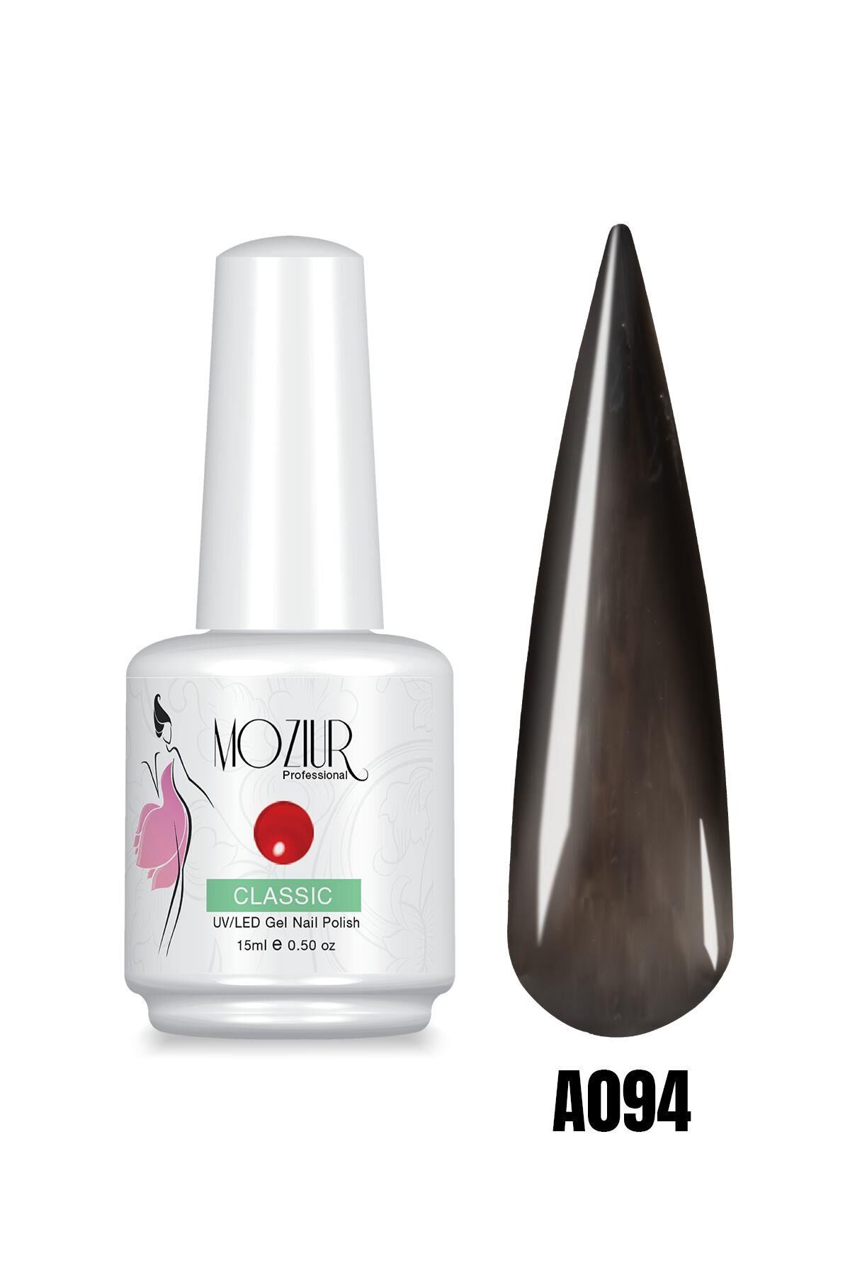 MOZIUR Professional Kalıcı Oje Şeffaf Seri 15ml A094