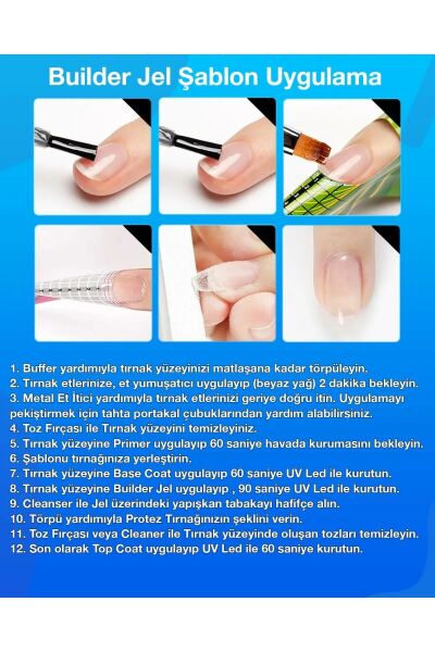 GELLAK Premium UV/Builder Jel 30ml Soft Pink
