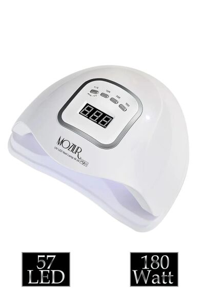 MOZIUR M-20 Max 180w UV LED Kalıcı Oje ve Protez Tırnak Kurutucu