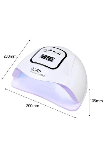 MOZIUR M-20 Max 180w UV LED Kalıcı Oje ve Protez Tırnak Kurutucu