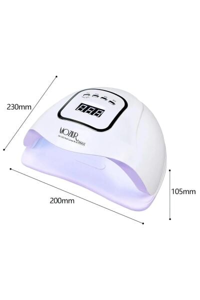 MOZIUR M-20 Max 180w UV LED Kalıcı Oje ve Protez Tırnak Kurutucu