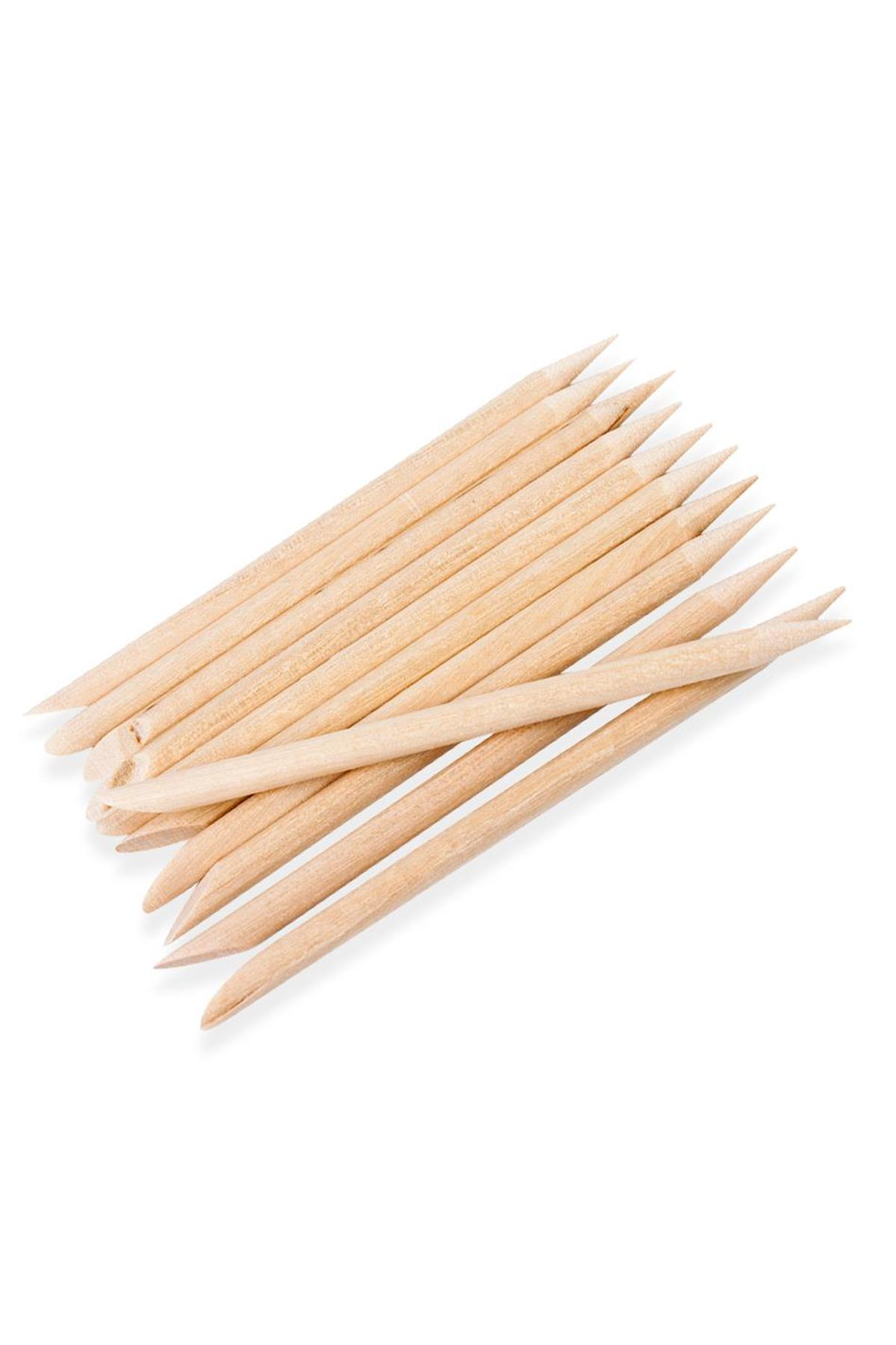 MOZIUR Tırnak Eti İtme Çubuğu Portakal Çubuğu 12'li Portakal Çubuğu