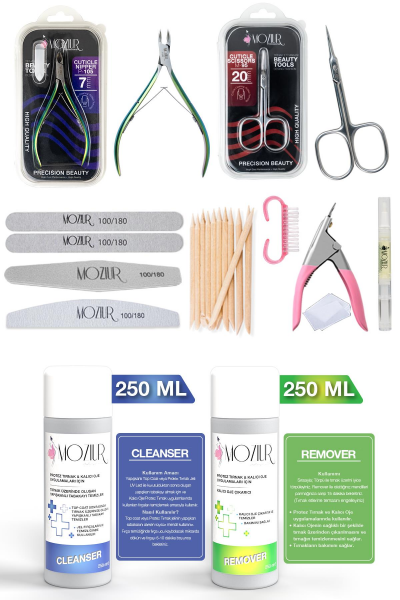 MOZIUR FIRSAT SETİ-3 (Kalıcı Oje, Protez Tırnak ve Nail Art)