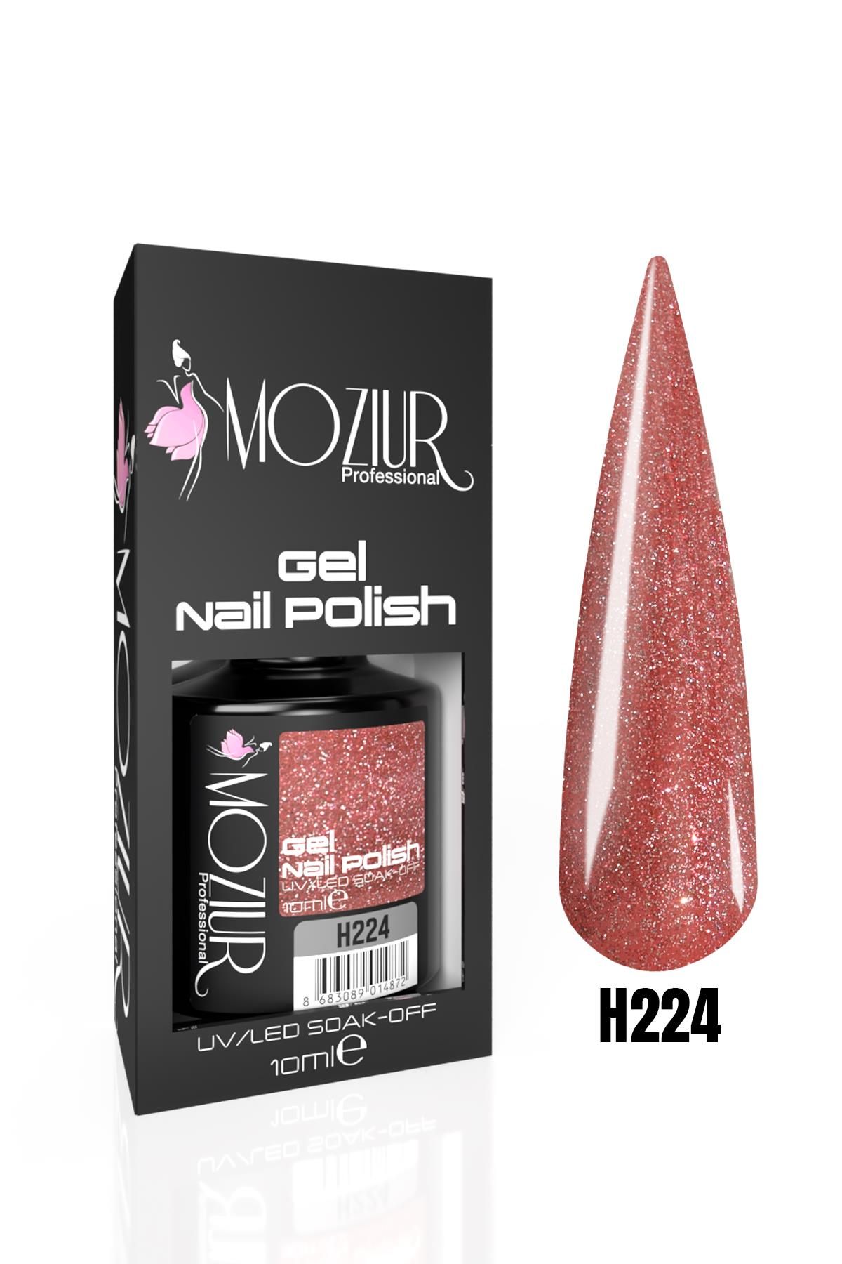 MOZIUR Uv Led Kalıcı Oje 10ml H224