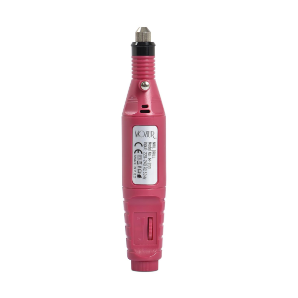 MOZIUR M-200 Elektrikli Tırnak Törpüsü, Kalıcı Oje Çıkartıcı, Protez Tırnak Çıkartıcı, Ayak Bakım Cihazı 20.000 Rpm (Pembe)