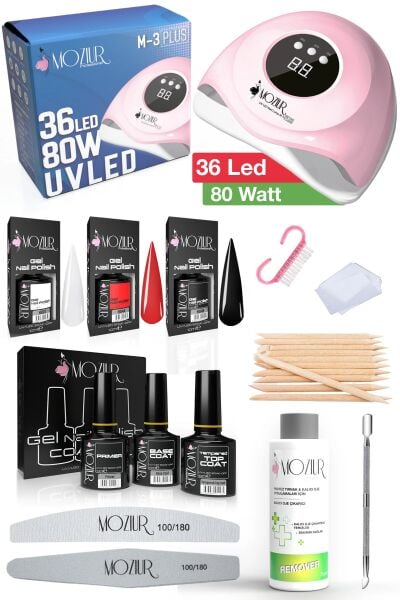 MOZIUR Kalıcı Oje Seti