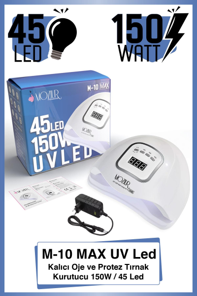 MOZIUR Mega Set (Kalıcı Oje ve Protez Tırnak Builder Jel Seti)