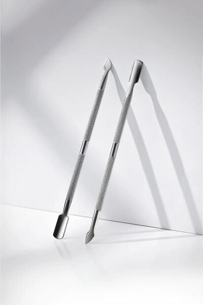 MOZIUR Paslanmaz Çelik Kronk Tırnak Eti Itici Ve Oje Çıkarıcı - Profesyonel Bakım Için Ideal Ürün