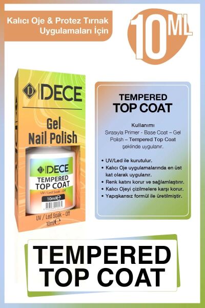 DECE Primer + Base Coat + Top Coat 10ml 3'lü Kat Seti