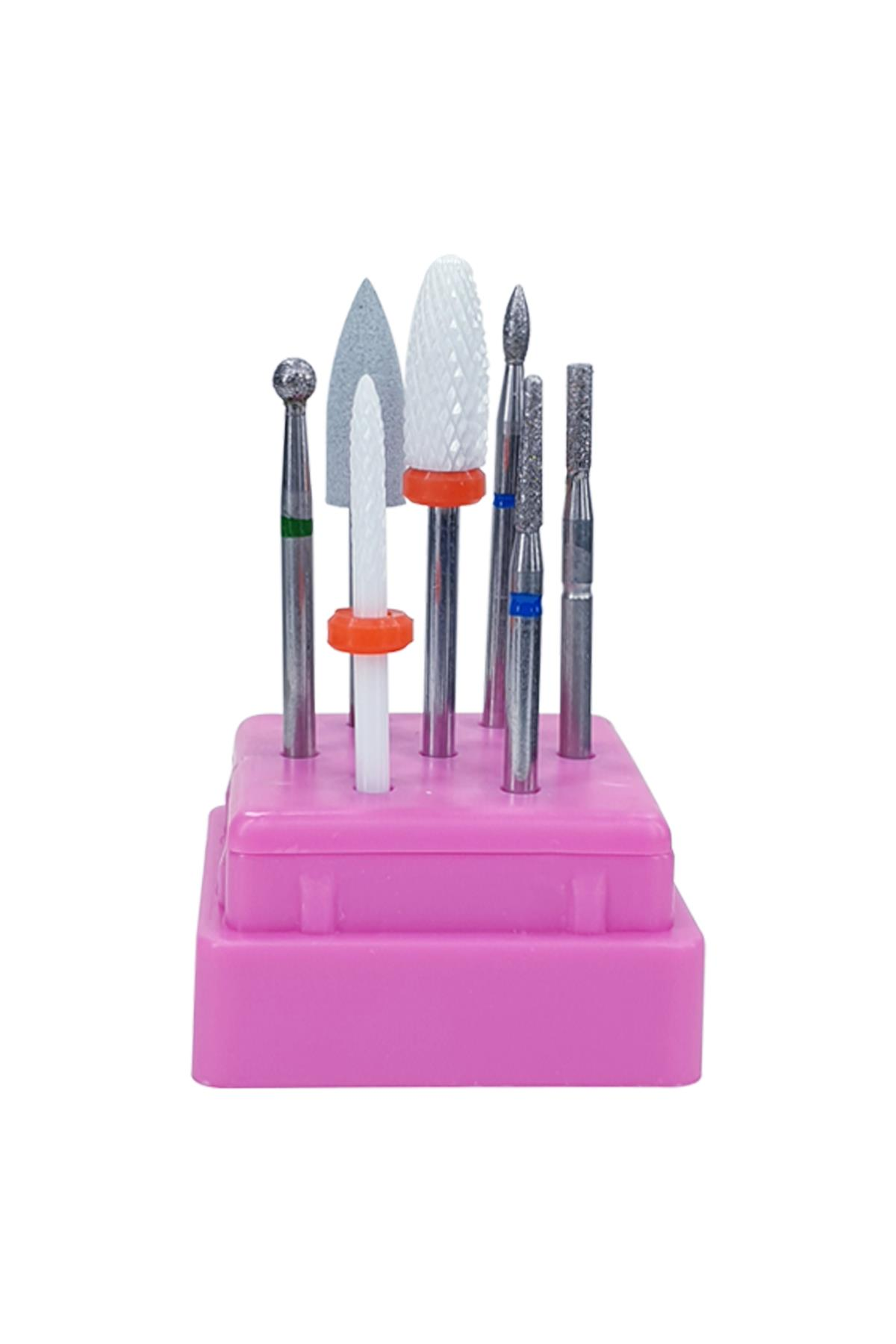 MOZIUR Elektrikli Tırnak Törpüsü Freze Uç Seti U-7