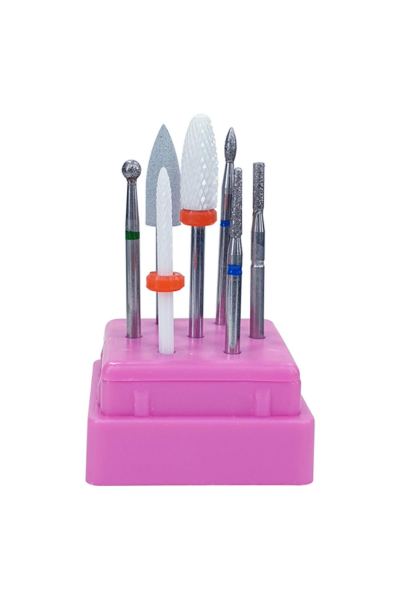 MOZIUR Elektrikli Tırnak Törpüsü Freze Uç Seti U-7