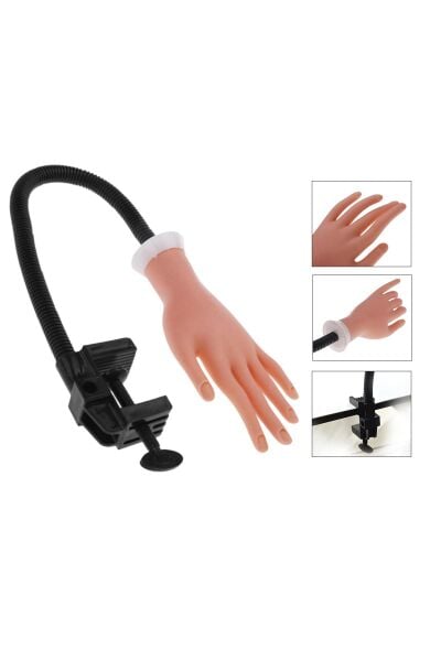 MOZIUR Protez Tırnak Ve Kalıcı Oje Masa Tipi Eğitim Eli