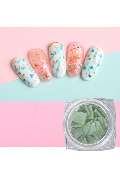 MOZIUR Deniz Kabuğu Tırnak Süsleme Nail Art