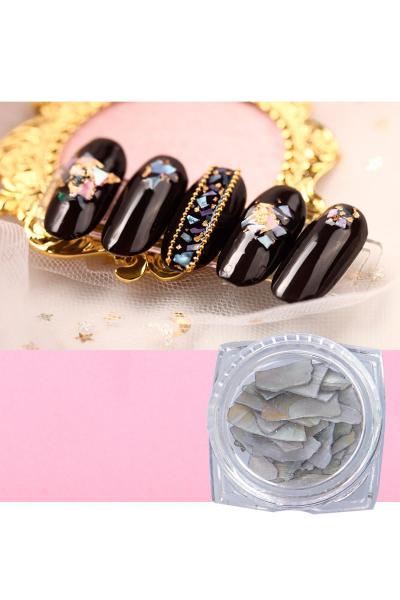 MOZIUR Deniz Kabuğu Tırnak Süsleme Nail Art