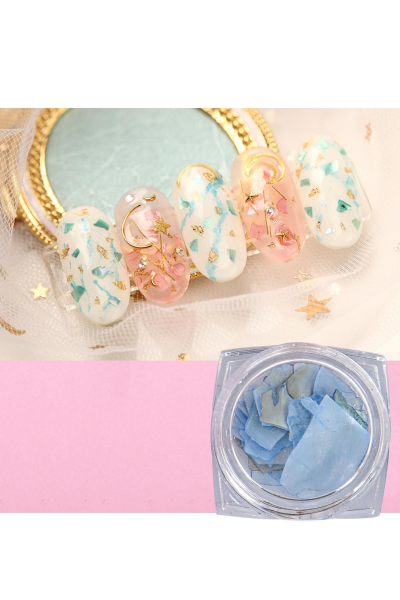 MOZIUR Deniz Kabuğu Tırnak Süsleme Nail Art