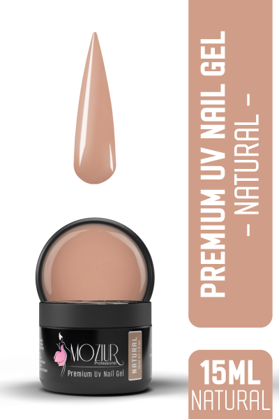 UV/ Builder Nail Jel Premium 15ml Natural