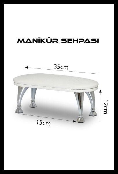 MOZIUR Manikür Sehpası Beyaz