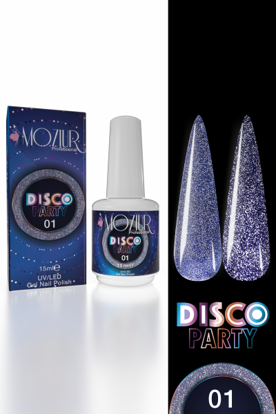 Kalıcı Oje UV/Led Disco Party 15ml DSC-01