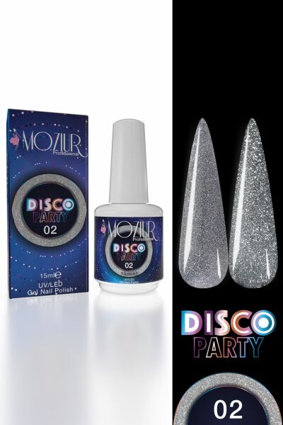 Kalıcı Oje UV/Led Disco Party 15ml DSC-02