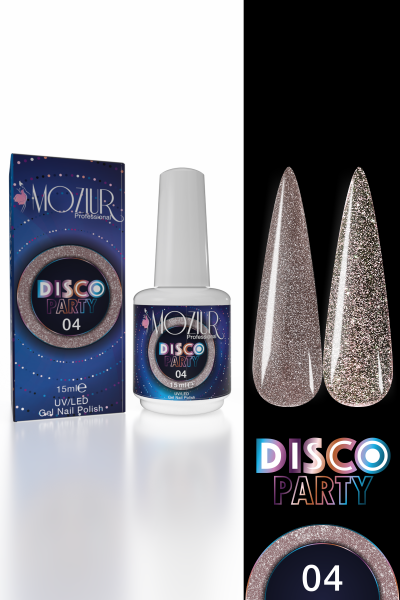 Kalıcı Oje UV/Led Disco Party 15ml DSC-04