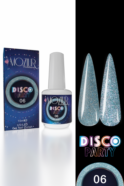 Kalıcı Oje UV/Led Disco Party 15ml DSC-06