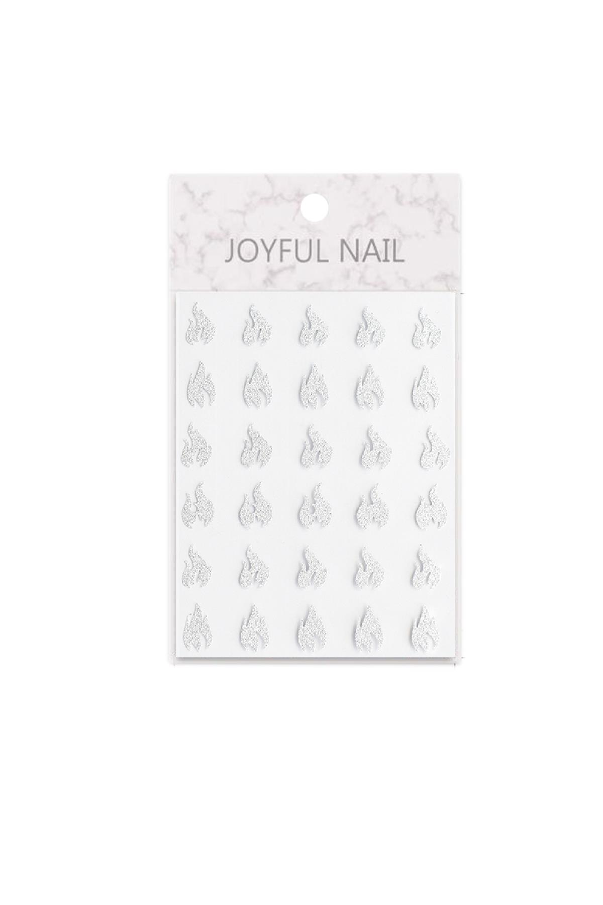 MOZIUR Tırnak Süsleme Etiketi Nail 418