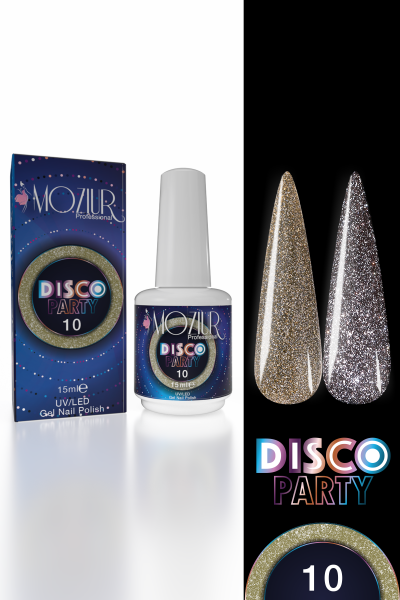 Kalıcı Oje UV/Led Disco Party 15ml DSC-10