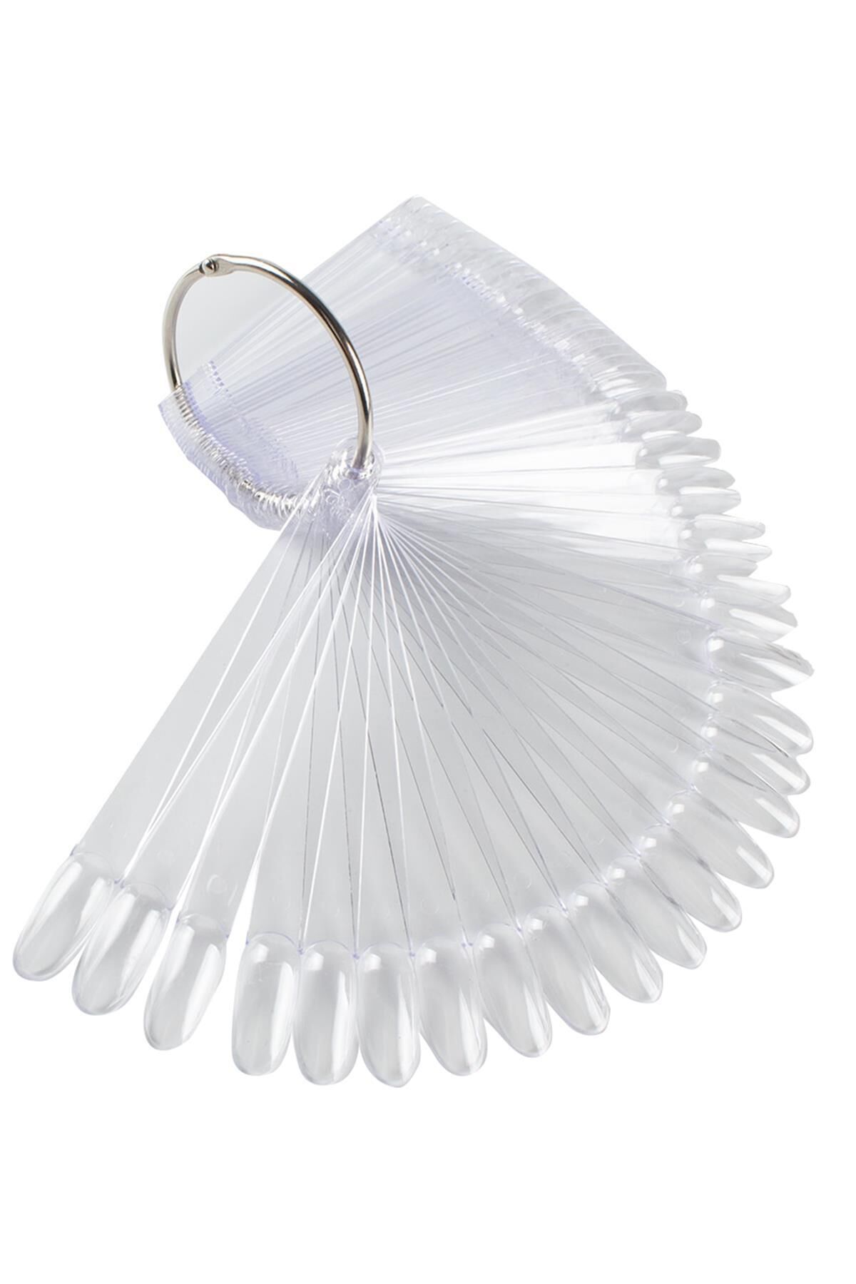 MOZIUR AN-8 50'li Badem Anahtar Kartela - Şeffaf