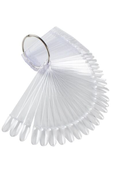 MOZIUR AN-8 50'li Badem Anahtar Kartela - Şeffaf