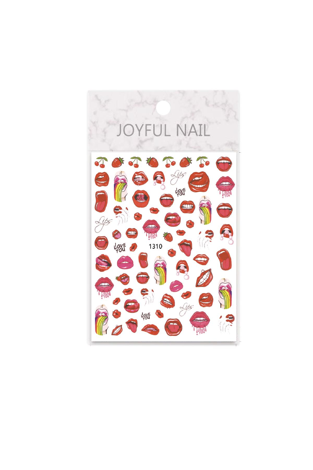 MOZIUR Tırnak Süsleme Etiketi Nail 1310