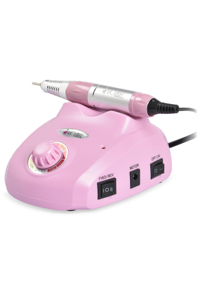 MOZIUR M-800 Elektrikli Tırnak Törpüsü Makinesi 30W 30.000 RPM - Pembe