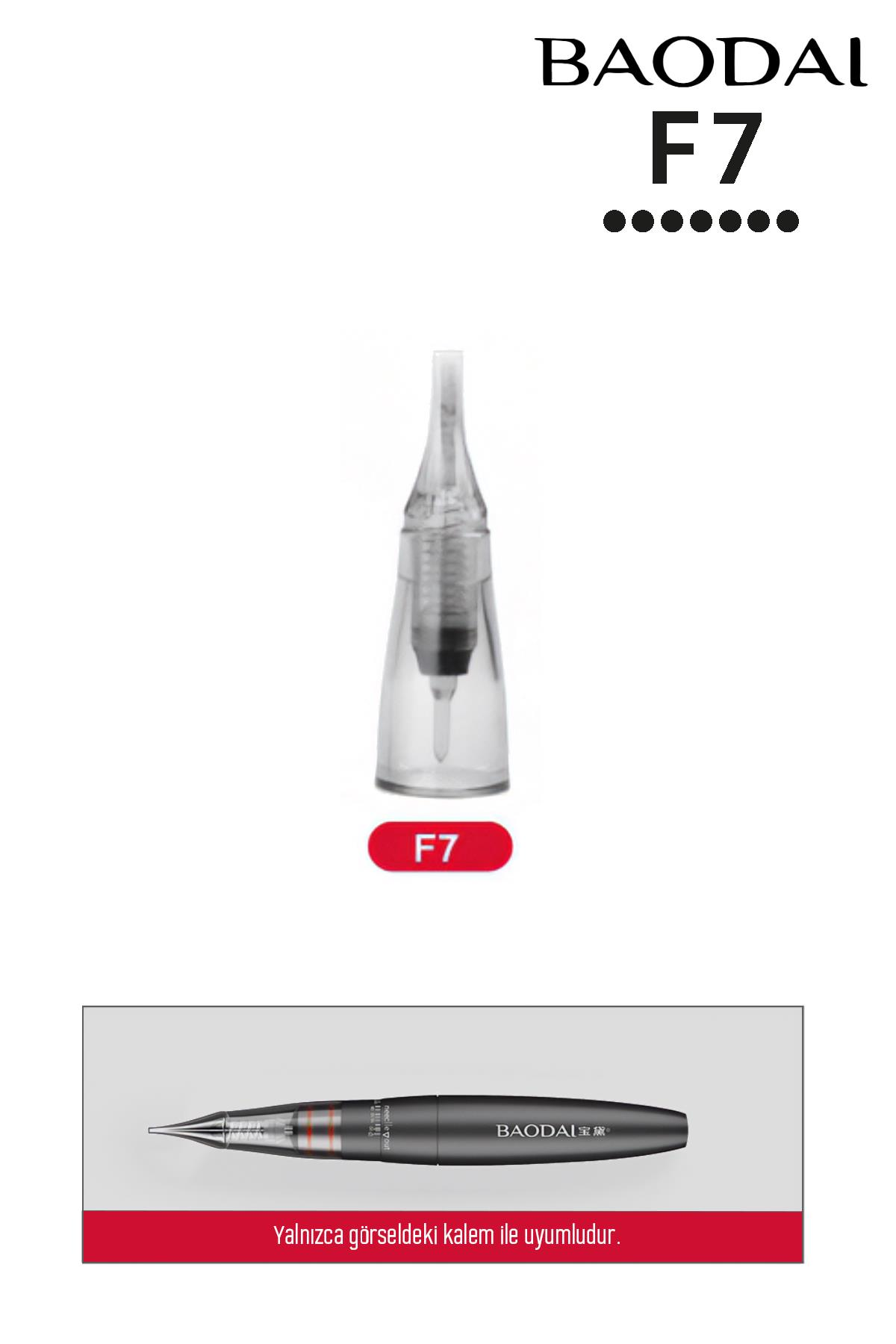 BAODAI Ask Tattoo Kalıcı Makyaj Dövme Cihazı İğnesi - F7