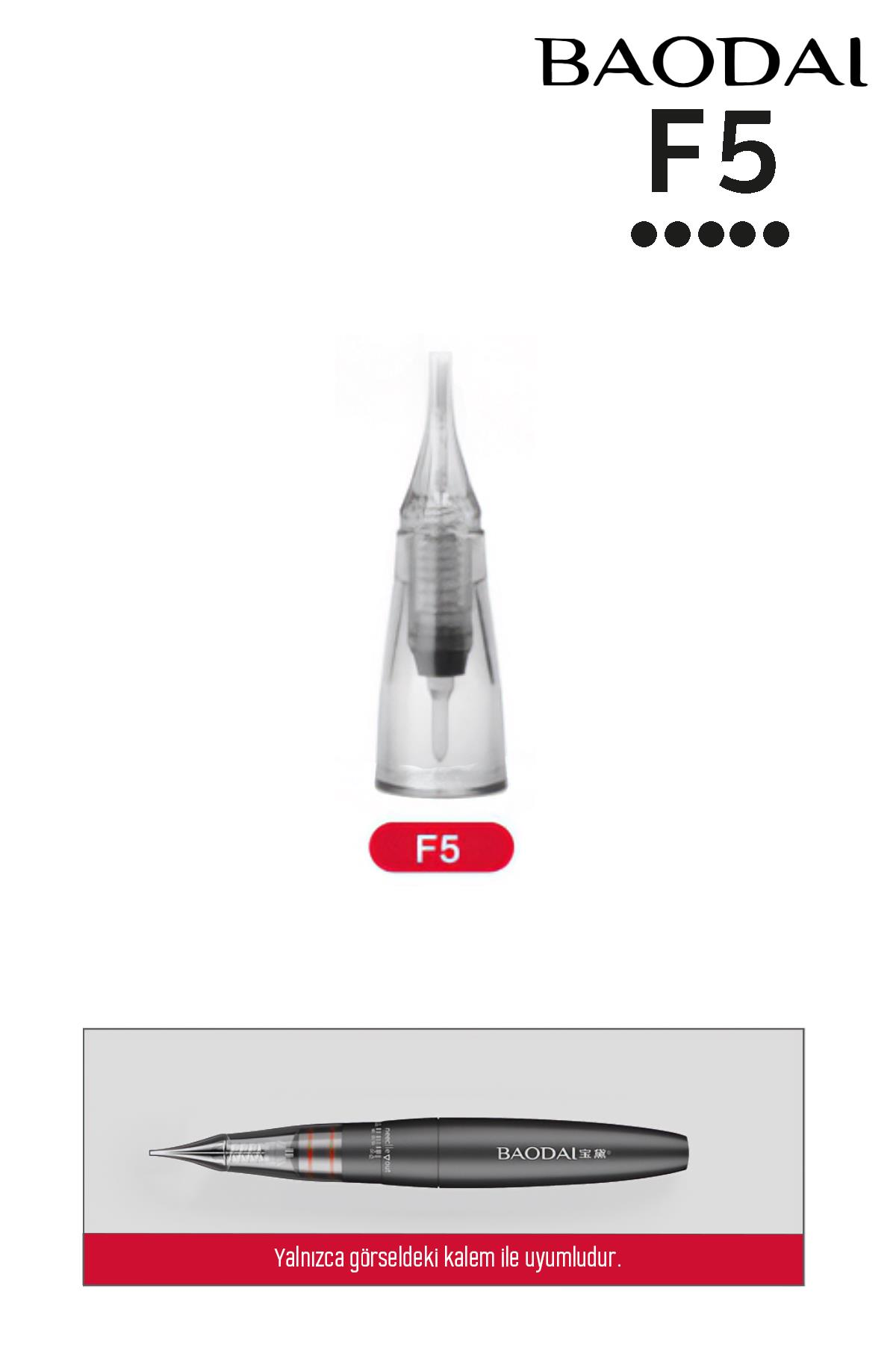 BAODAI Ask Tattoo Kalıcı Makyaj Dövme Cihazı İğnesi - F5