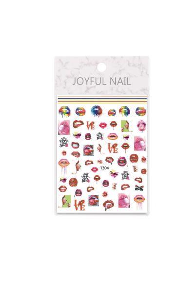 MOZIUR Tırnak Süsleme Etiketi Nail 1304