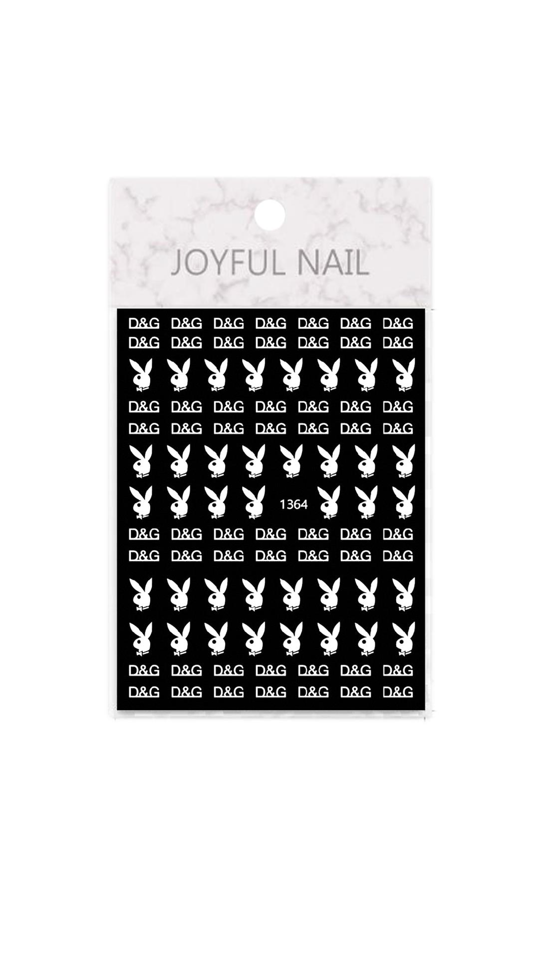 MOZIUR Tırnak Süsleme Etiketi Nail 1364