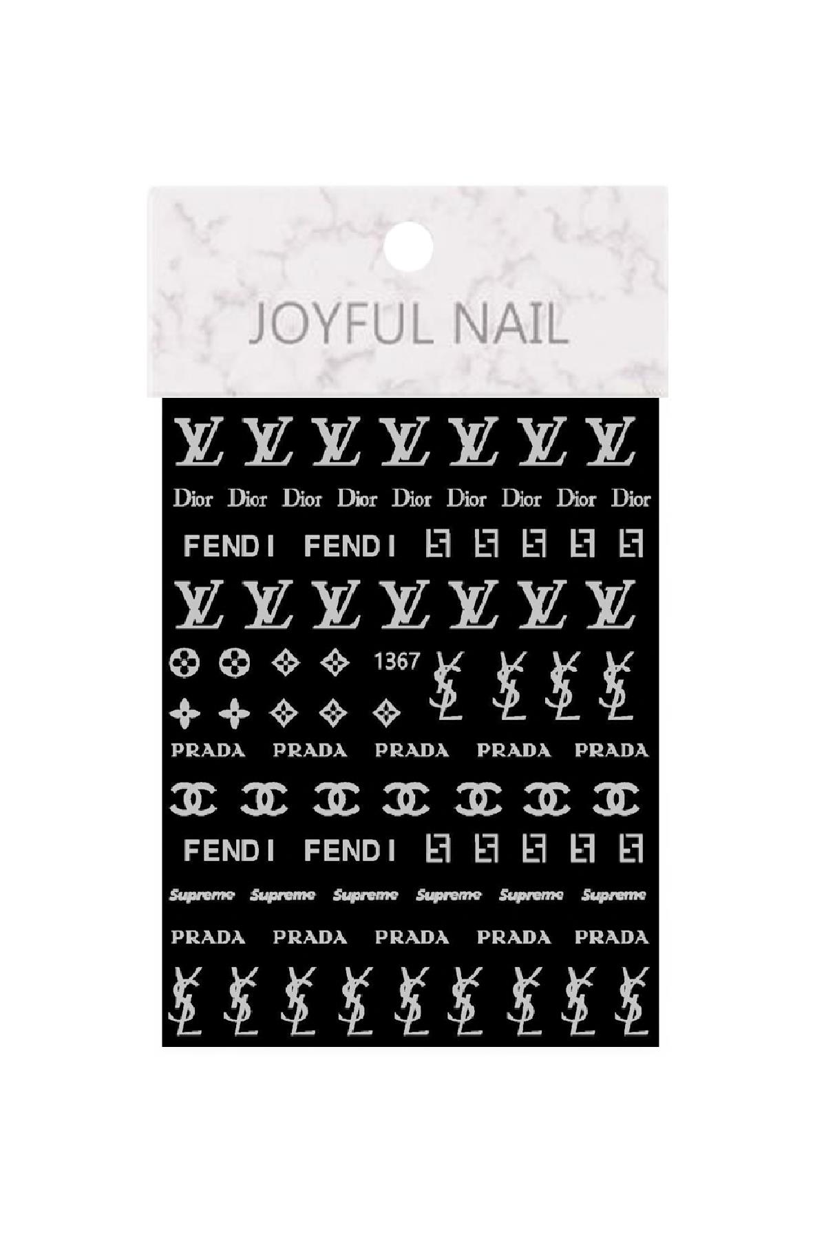 MOZIUR Tırnak Süsleme Etiketi Nail 1367