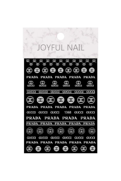 MOZIUR Tırnak Süsleme Etiketi Nail 1368