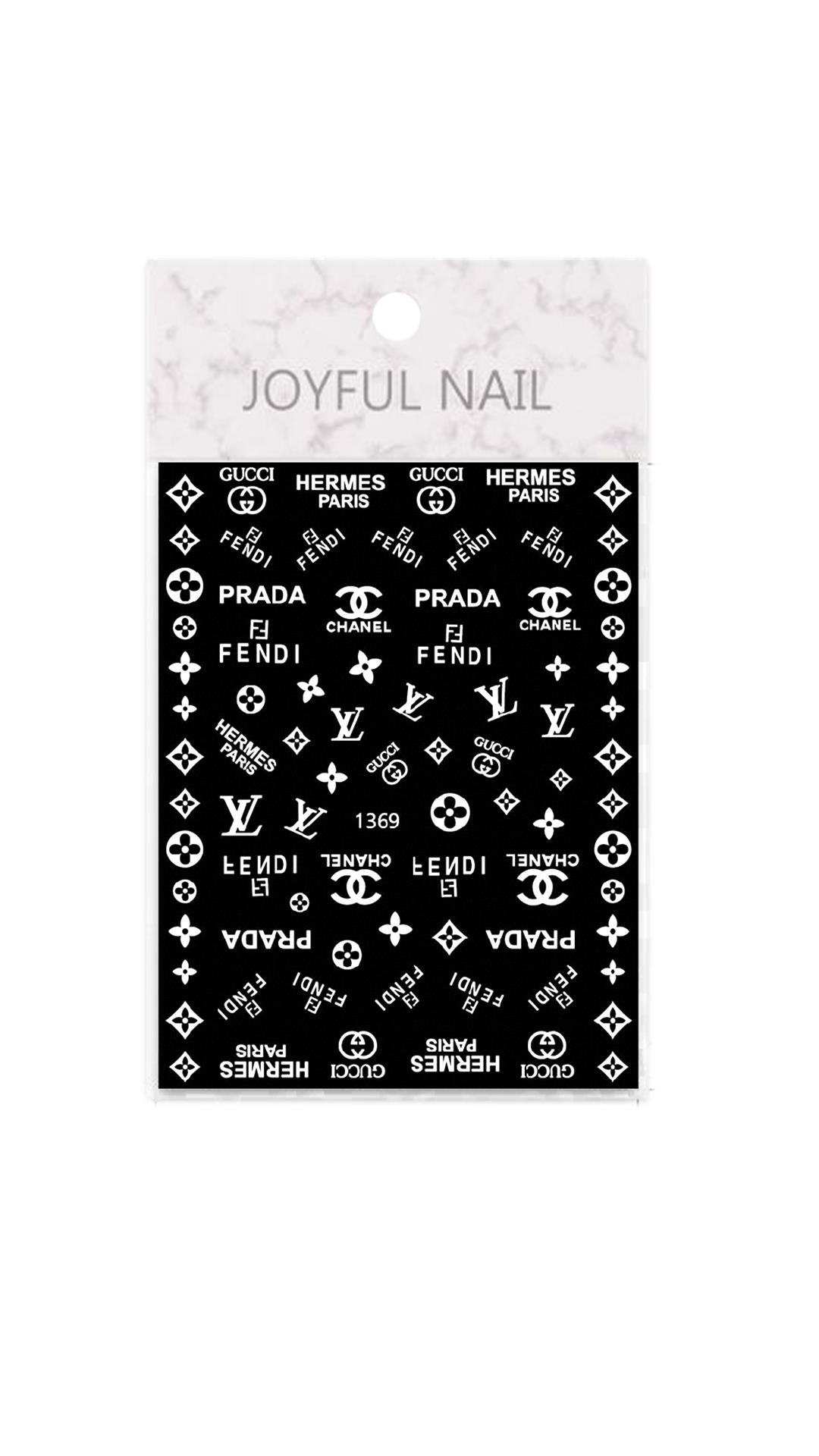 MOZIUR Tırnak Süsleme Etiketi Nail 1369