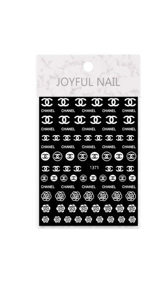 MOZIUR Tırnak Süsleme Etiketi Nail 1371