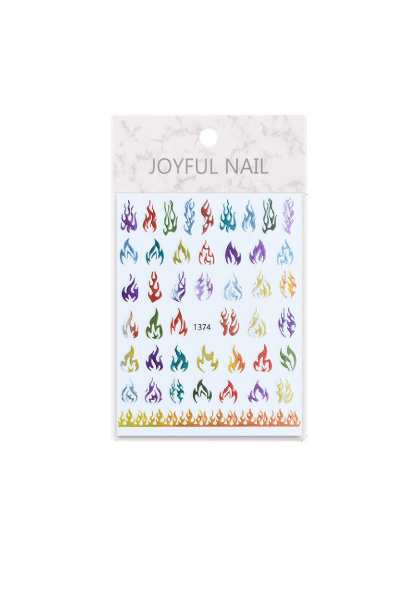 MOZIUR Tırnak Süsleme Etiketi Nail 1374