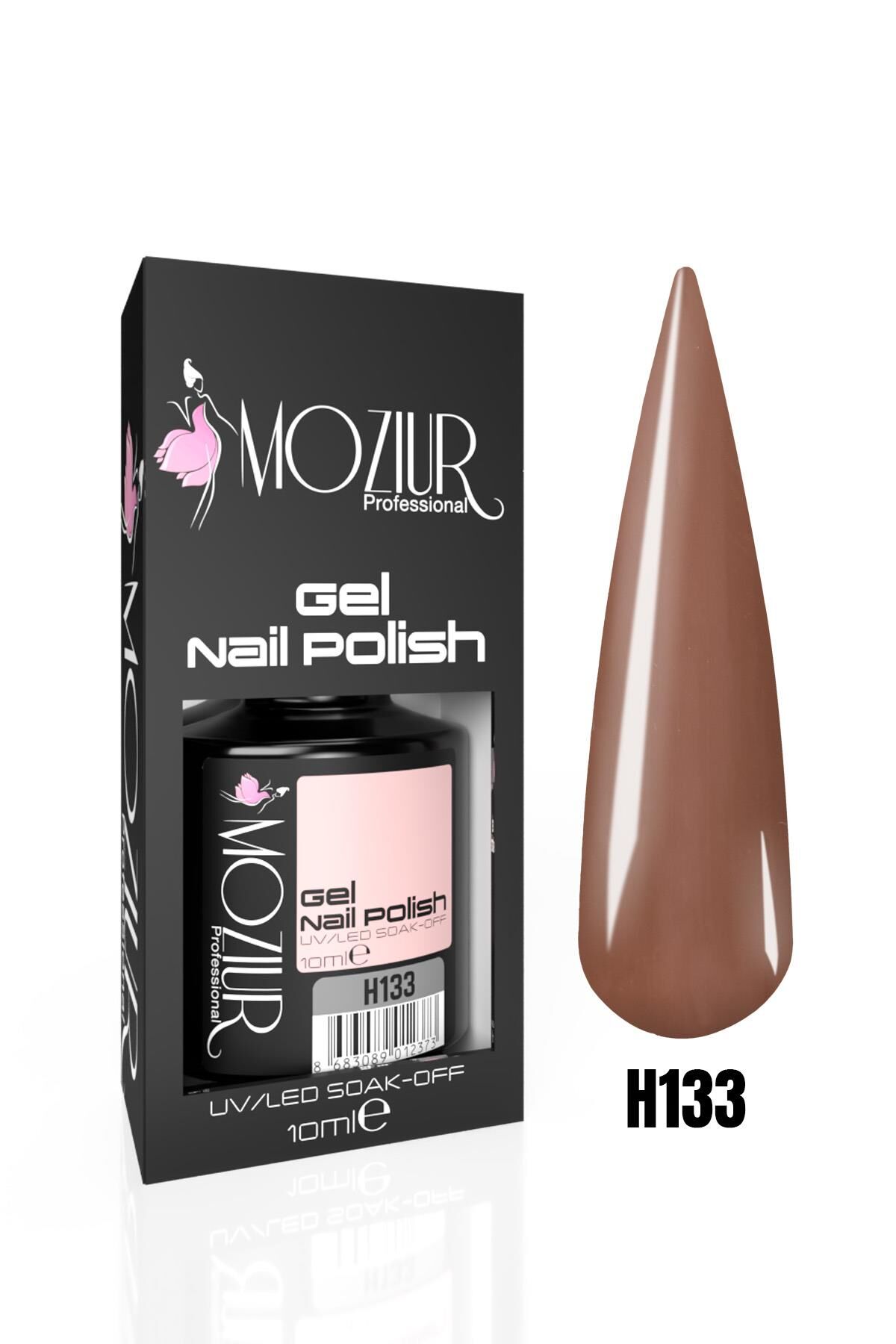 MOZIUR Kalıcı Oje UV LED 10ml H133