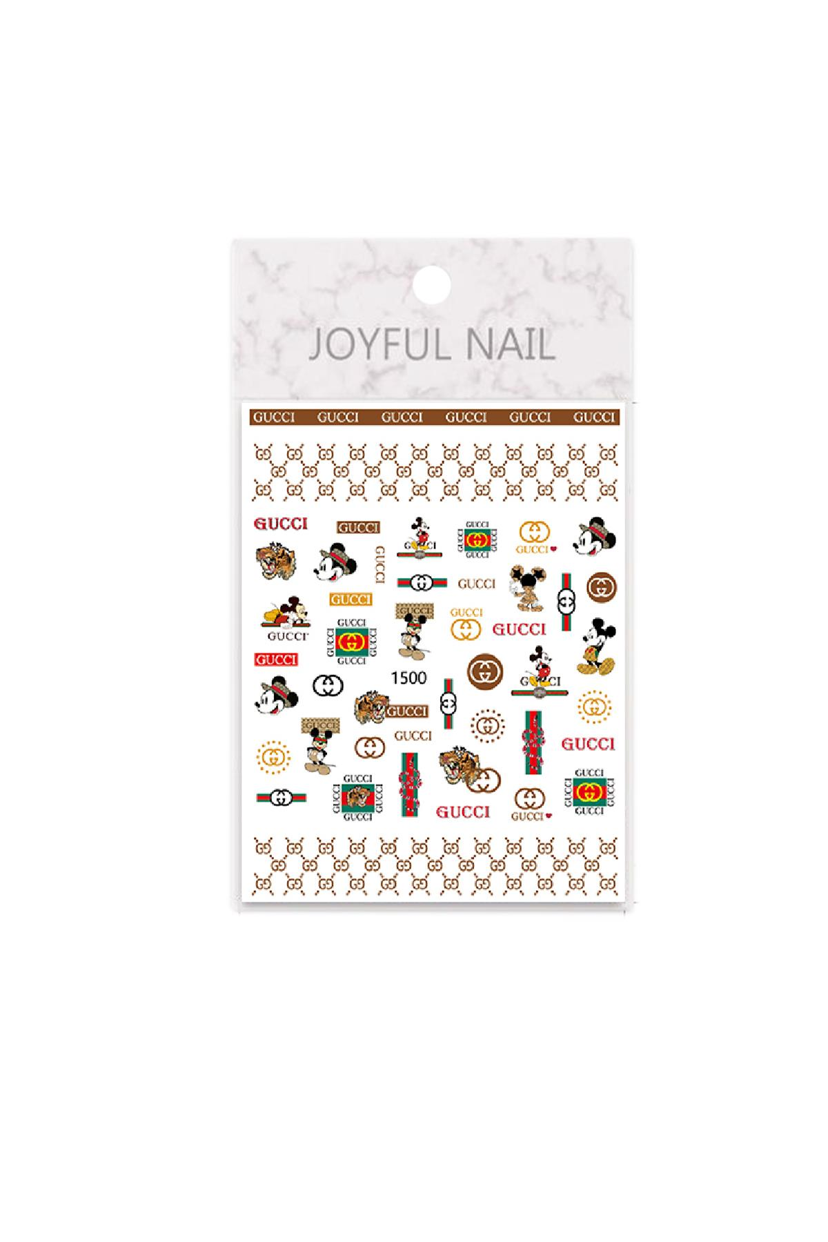 MOZIUR Tırnak Süsleme Etiketi Nail 1500