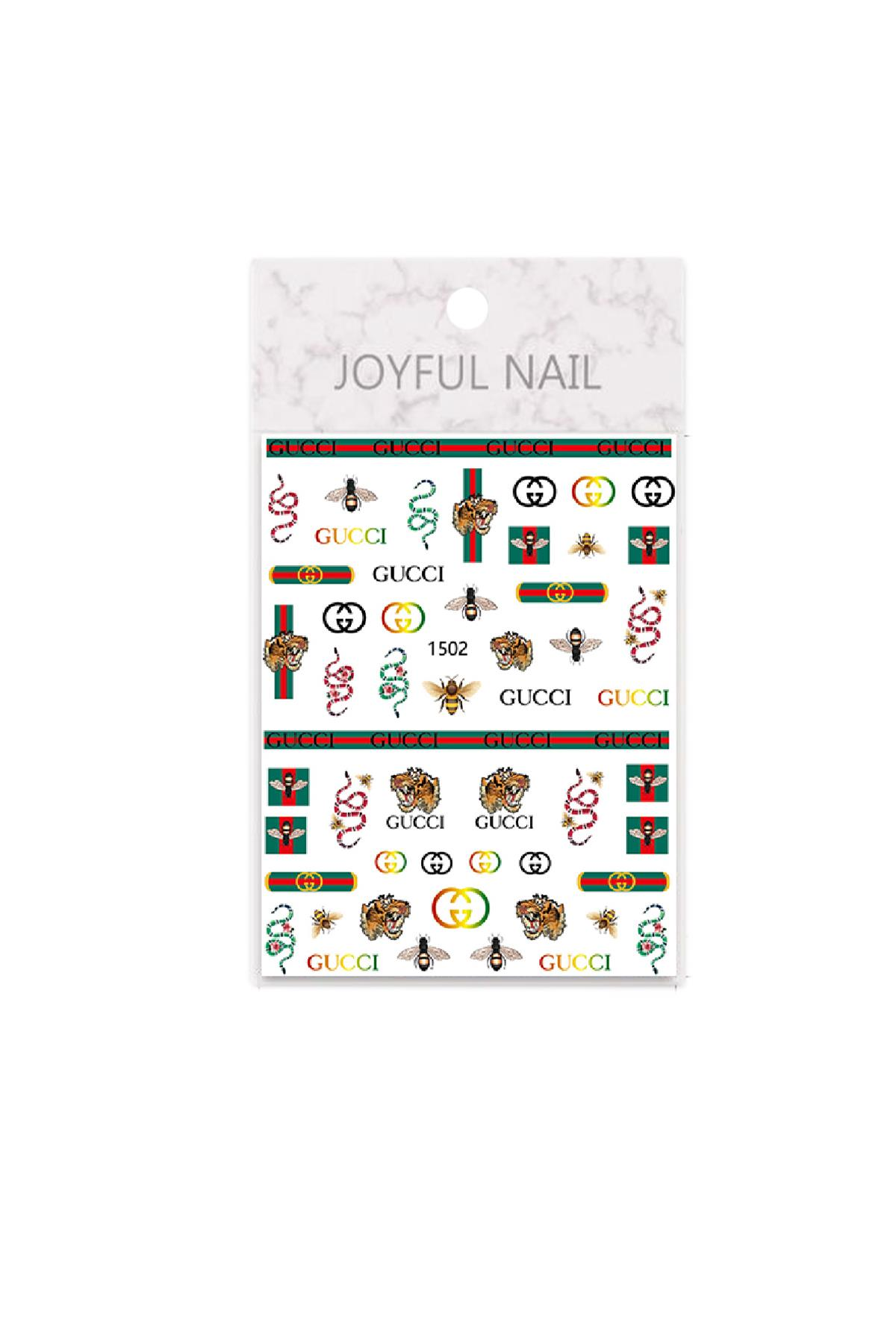 MOZIUR Tırnak Süsleme Etiketi Nail 1502