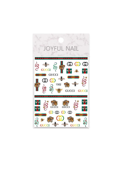 MOZIUR Tırnak Süsleme Etiketi Nail 1502