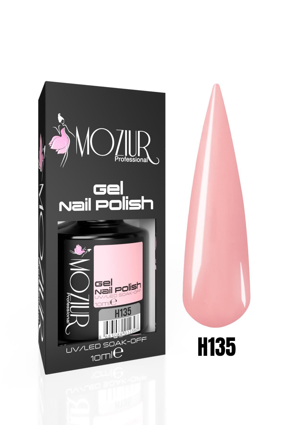 MOZIUR Kalıcı Oje UV LED 10ml H135