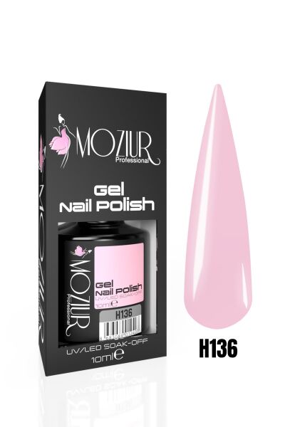 MOZIUR Kalıcı Oje UV LED 10ml H136