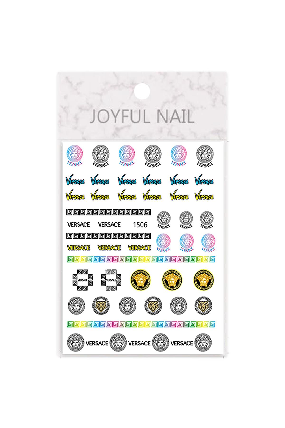 MOZIUR Tırnak Süsleme Etiketi Nail 1506