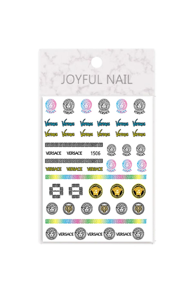 MOZIUR Tırnak Süsleme Etiketi Nail 1506