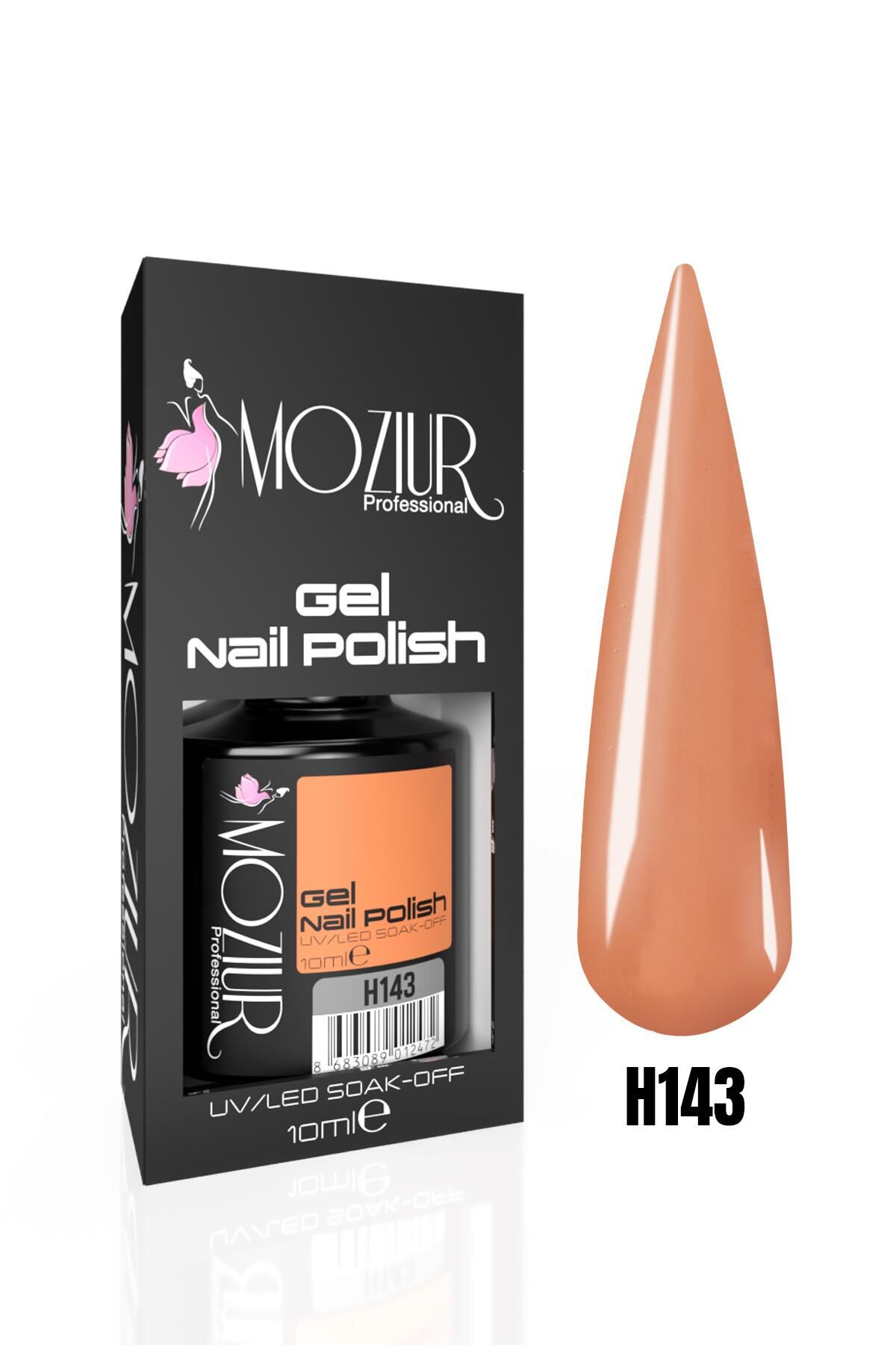 MOZIUR Kalıcı Oje UV LED 10ml H143